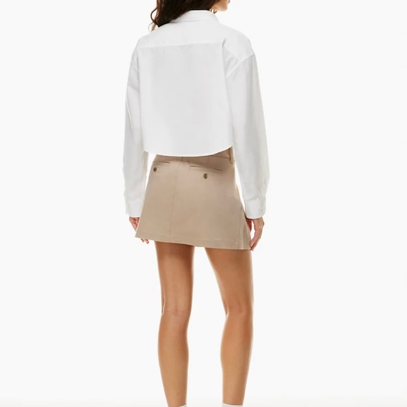 Sunday Best by Aritzia Poppy Poplin shit BNWT - Picture 3 of 7